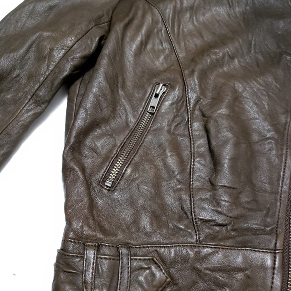 GRYPHON NY 100% LEATHER MOTO Jacket XS - Picture 7 of 7